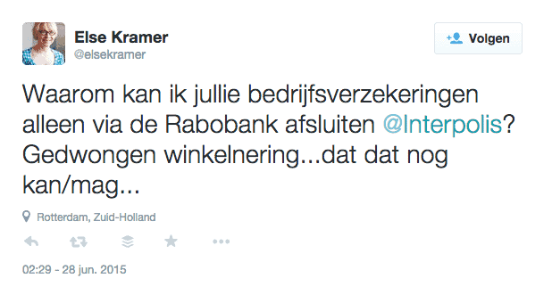 Monitoren via Twitter