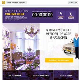 renault nederland facebook campagne