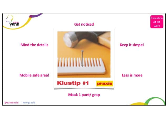 Facebook marketing - Content creatie met een lach